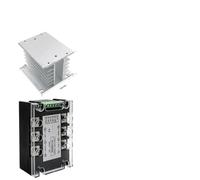 Three Phase AC Voltage Regulating Module Power Regulator Thyristor 380V Solid State Relay Dimming 25A-400A Potentiometer Control(Only Module,100A(18.8KW)) Controls Relays