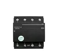 Three Phase WIFI Circuit Breaker Smart Time Timer Relay Switch Voice Remote Control by Tuya App Smart House Alexa Google Home(80A)