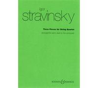 Three Pieces for String Quartet: arranged by the composer. piano (4 hands).