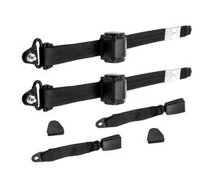 Three-point retractable safety belt for Jeep Wrangler CJ YJ 1982 - 1995