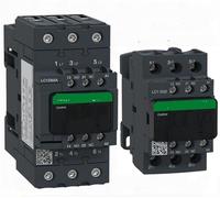 Three-Pole AC Contactor Black Version LC1D B7C F7C Q7C M7C Models 24V 110V 220V 380V 1pcs(LC1-D38 38A,24V)