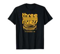 Three Rivers Stadium Pittsburgh PA Sede sportiva vintage anni '70 Maglietta