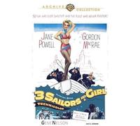 Three Sailors And A Girl (DVD) Gene Nelson Gordon Mac Rae Jane Powell Sam Levene
