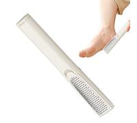 Three Sided Foot Rasp, Manual Pedicure Rasp, Ergonomic Handle Scrubber, 1.46x1.46x8.98 inches Sturdy Professional Toe Grinder, Feet File for Toenail and Rubbing