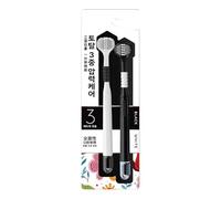 Three-Sided Toothbrushes for Adults - Home Three-Sided Soft Bristles Toothbrush, Three Sided Soft Bristled Toothbrush, Fast Drying Design Tooth Brushing Tool for Home, Travel, Dormitory, and Business