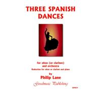 Three Spanish Dances for oboe or clarinet and piano