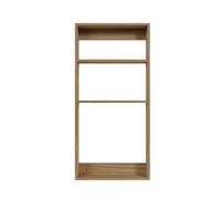 Three Square Shelf Oak