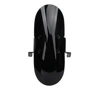 Three T FSFY Parafango anteriore corto per moto, paraspruzzi di ricambio per Ducati Scrambler 800 / Cafe Racer / Classic / Sixty2 / Street Classic / Icon, Nero Lucido