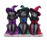 Three Wise Witchy Kittys Ornament NUOVO