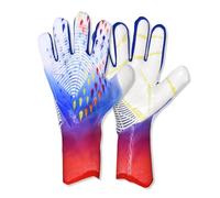 Threegoat Guanti Portiere Bambino Guanti da Portiere Guanti da Calcio con Palmo in Lattice Antiscivolo,Guanti Calcio Traspiranti e Resistenti alle Abrasioni,Taglia 10