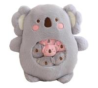 Threegoat Simpatico peluche di koala con 6 adorabili cuccioli, una borsa di piccoli koala di peluche, regali creativi for bambini e bambine, decorazioni for la casa.