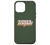 Three's Company 3D Logo Officially Licensed 80's Custodia per iPhone 12 Pro Max