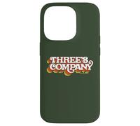 Three's Company 3D Logo Officially Licensed 80's Custodia per iPhone 14 Pro
