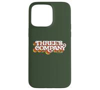 Three's Company 3D Logo Officially Licensed 80's Custodia per iPhone 15 Pro Max