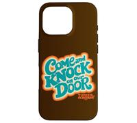 Three's Company Come And Knock On Our Door Retro Typography Custodia per iPhone 16 Pro