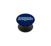 Three's Company Retro TV Show Logo PopSockets PopGrip Adesivo