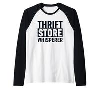 Thrift Store Whisperer Thift Shop Second-Hand-Shop Thrift Maglia con Maniche Raglan