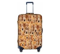 Thril Divertente copertura elastica per valigie per trolley Golden Retriever, per donne e ragazze, XL
