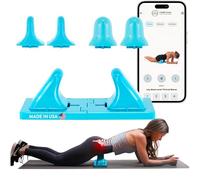 Thrival Deep Tissue Pro - Strumento completamente regolabile per rilassamento muscolare, flessore della schiena e dell'anca, per tessuti profondi, massaggio dei punti trigger (blu) - Made in USA