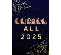 Thrive All 2025: Blue Gradient Blank Lined Journal | Perfect Gift for Women, Girls, & Teens | Stylish Notebook for Writing, Journaling, and Everyday ... | 6x9 Inch Journal | 6-Month Undated Journal