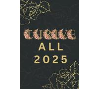 Thrive All 2025: Dark Gray Blank Lined Journal | Perfect Gift for Women, Girls, & Teens | Stylish Notebook for Writing, Journaling, and Everyday ... | 6x9 Inch Journal | 6-Month Undated Journal