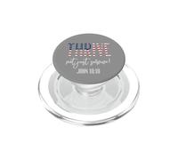 Thrive Not Just Survive John 10:10 Bibbia Passage Bandiera USA PopSockets PopGrip per MagSafe