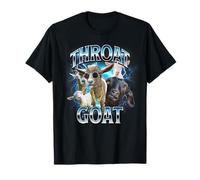 Throat Goat Funny Offensive Adult Humor Bootleg Maglietta