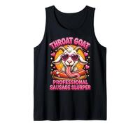Throat Goat Professional Sausage Slurper Novelty Stag Party Canotta