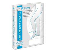 GLORIAMED THROMBOSIS 18 PUNTA CHIUSA CON FORO D'ISPEZIONE TUTTA COSCIA AUTOREGGENTE CORTO MISURA L 1 PAIO