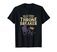 Throne Breaker Not all Heroes Wear Cape Graphics Maglietta