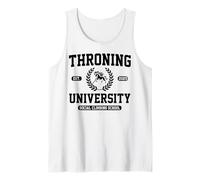 Throning University Cultura Satira Social Climbing Flex Canotta