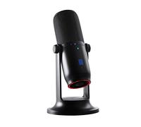 Thronmax Mdrill One Pro (M2P-B) Microfono a condensatore (nero) per registrazioni professionali HD (96 kHz) in qualità da studio per podcast / streaming / chat / gamePlay / Youtube / ecc.