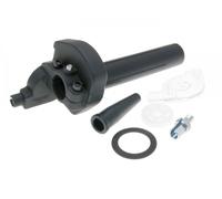 Throttle Domino Formula breve tratto nero - universale