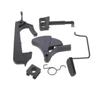 Throttle Trigger Spring Lock Choke Rod Kit Part di sostituzione per la riparazione Chainsaw Compatibile con 136 137 141 142 36 41