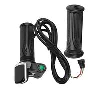 Throttle Twist Bolt con Chiave 48V + Throttle 36V Scooter Elettrico LCD Display quantità Elettrica con Interruttore Impugnatura Acceleratore 6 Core(36V) (36V)