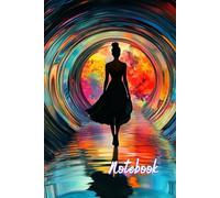 Through the Light Notebook - A Dreamy Lined Journal for Creative Reflection: 120 Lined Pages | Inspiring Abstract Art Cover | Perfect for Journaling, Poetry, or Daily Writing