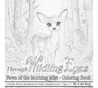 Through Wildling Eyes: Fawn of the Morning Mist Coloring Book