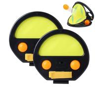Throw And Catch Ball Set Racket Toss Catch Game 4 Balls | Throw And Catch Game for Garden Beach Pool Yard Toys