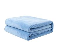 Throw Blanket Cooling Comfort Fabric, Divano Couch Bedding Cover, 150 x 100 cm Lightweight Washable Summer Blanket, Breathable Smooth Texture, Home Living Necessity for Dorm Office Travel Camping