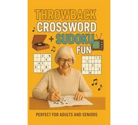 Throwback Crossword + Sudoku Fun: Brain Games for Seniors | Nostalgic Crosswords & Relaxing Sudoku | Oldies Music, Classic TV & “Then vs. Now” Themes for Mental Wellness & Memory Boost