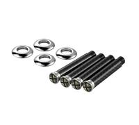 THRU Compatibile con Mini per Cooper per R55 R56 R57 R58 R59 R60 R61 F56 Interruttori Serratura Portiera Auto Bulloni di Sollevamento Portiera Auto Serratura Perno Portiera(E)