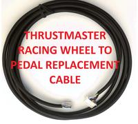 Thrustmaster Cavo Ruota-Pedale Per T3PA Ricambio Cavo Spare Part 2m Nero
