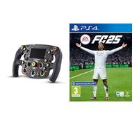 Thrustmaster Formula Wheel Add-On Ferrari SF1000 Edition Volante Replica PC/PS4/PS5/Xbox One/Series X|S Cruscotto Display LED Fibra Carbonio Licenza Ferrari + EA SPORTS FC 25 Standard PS4 Italiano