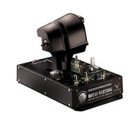 Thrustmaster Hotas Warthog Dual Throttle - Manetta per PC | Manetta doppia con licenza US Air Force, tecnologia magnetica H.E.A.R.T, struttura in metallo e compatibilità PC