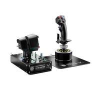 Thrustmaster Hotas Warthog MKII - Replica Ufficiale U.S. Air Force - PC | Replica 1:1 su licenza A-10C per battaglie aeree, leva di comando e manetta, 55 pulsanti programmabili, comandi doppio motore