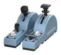 THRUSTMASTER - Simulazione di Volo PC TCA Quadrant Add-On Airbus Edition - Nero / Blu