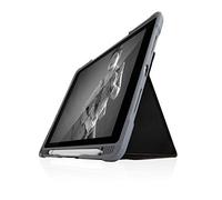 STM Dux Plus Duo - Custodia Ultra Protettiva per Apple iPad 9°/8°/7° Generazione, Colore: Nero