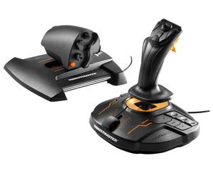 Thrustmaster T-16000M FCS Hotas Nero, Arancione Joystick Analogico/Digitale PC - Nouvo