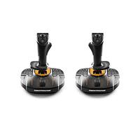 Thrustmaster T.16000M FCS SPACE SIM DUO Joystick PC Analogico/Digitale USB Nero, Arancione