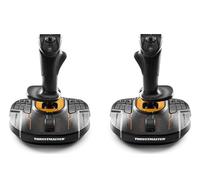 Thrustmaster T.16000M FCS SPACE SIM DUO Nero, Arancione USB Flightstick